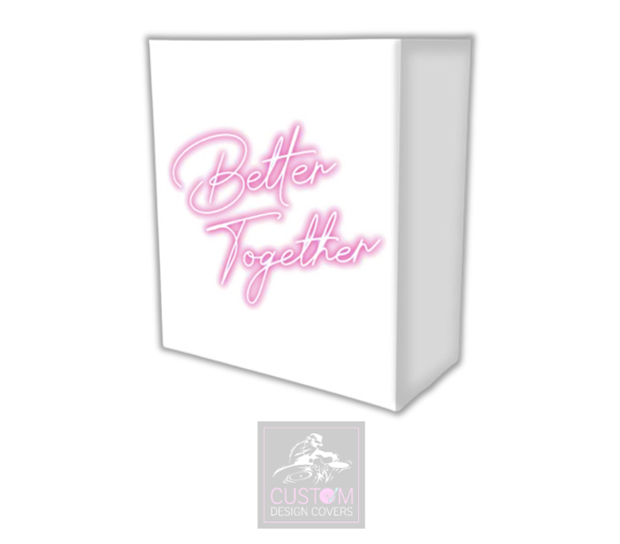 Neon Effect Better Together Lycra DJ Booth Cover