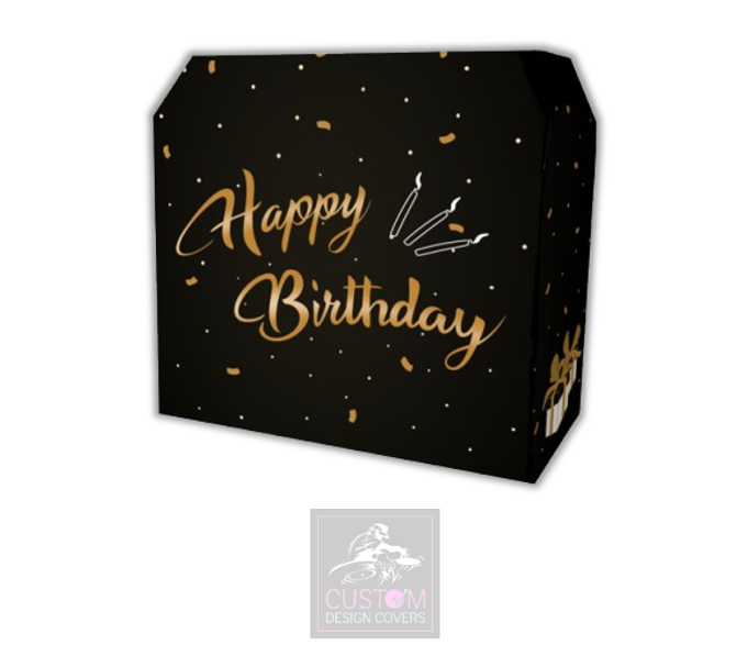 Happy Birthday Lycra DJ Booth Cover - *SPECIAL OFFER*