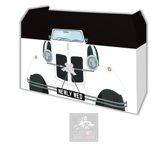 Newly Wed Lycra DJ Booth Cover