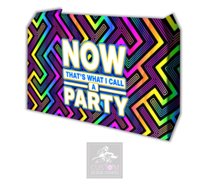 Now That's What I Call A Party Lycra DJ Booth Cover