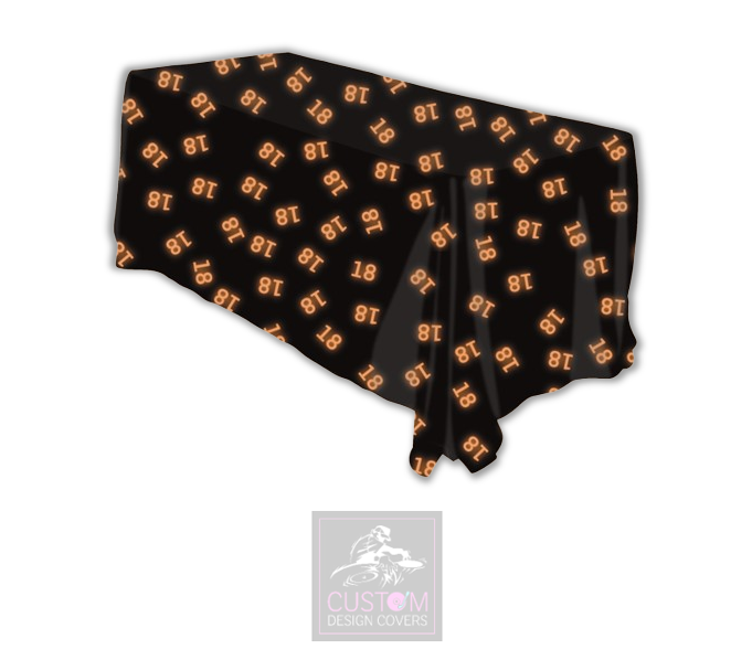 Orange Age Rectangle Table Cover