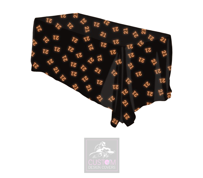 Orange Age Rectangle Table Cover