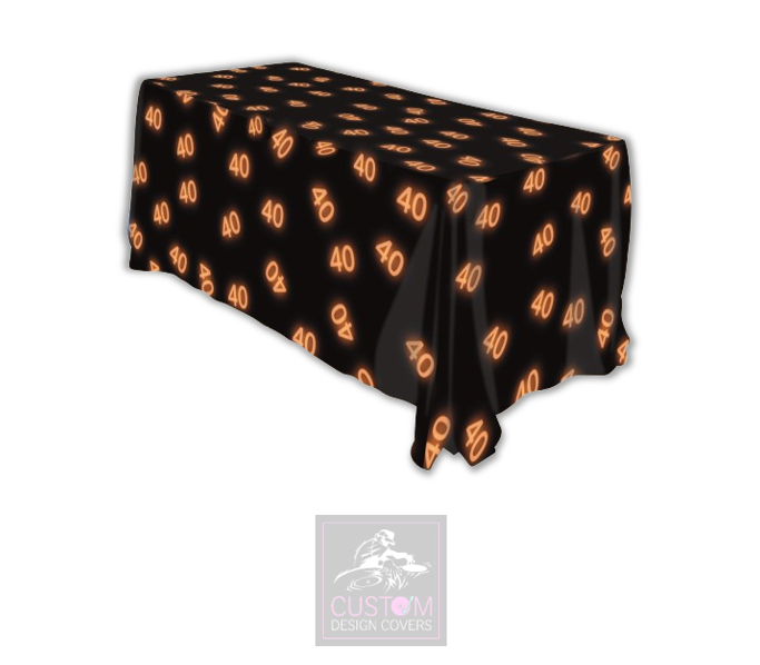 Orange Age Rectangle Table Cover