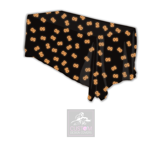 Orange Age Rectangle Table Cover