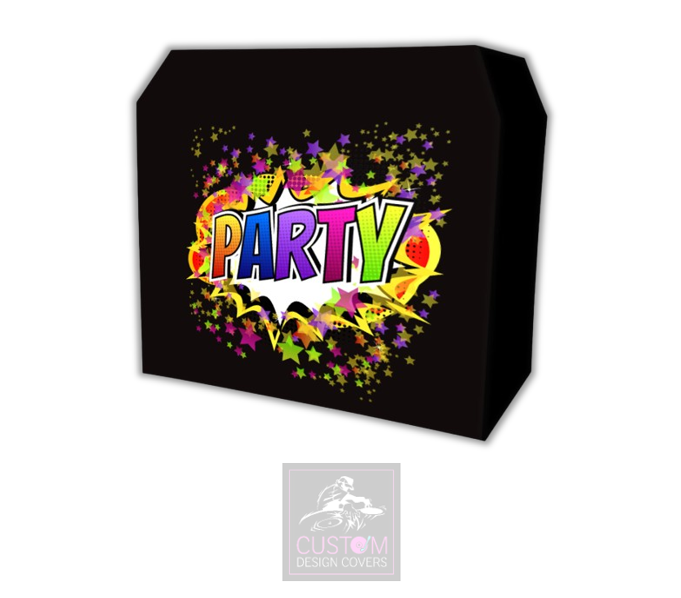 Party Lycra DJ Booth Cover