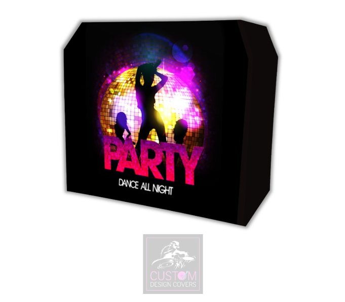 Party All Night Long Lycra DJ Booth Covers