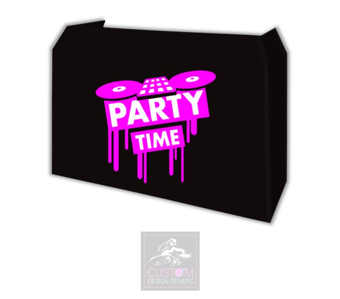Party Time Lycra DJ Booth Cover
