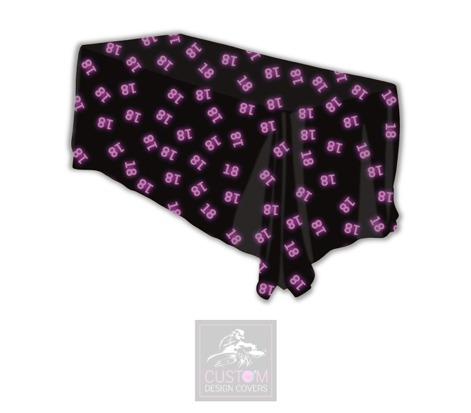 Pink Age Rectangle Table Cover