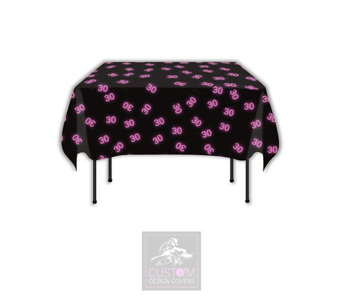 Pink Age Square Table Cover