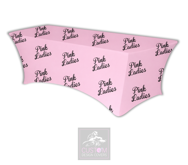 Pink Ladies Lycra Table Cover
