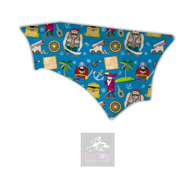 Pirate Lycra Table Cover