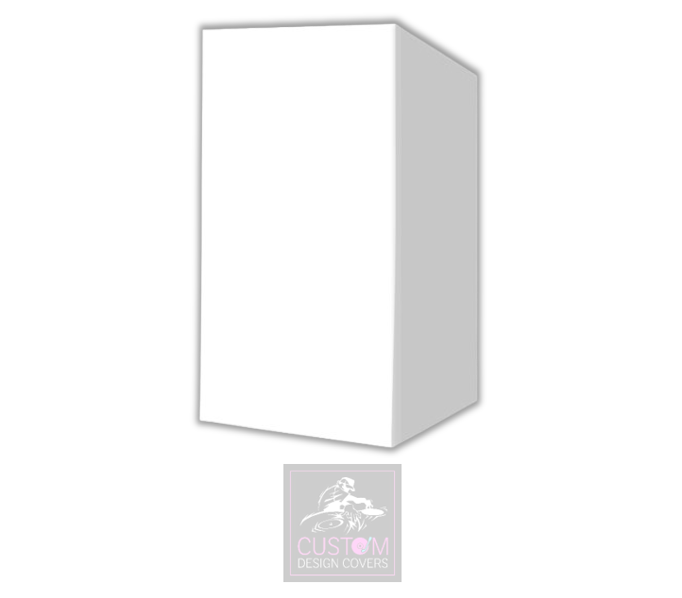Plain  White Lycra DJ Booth Cover