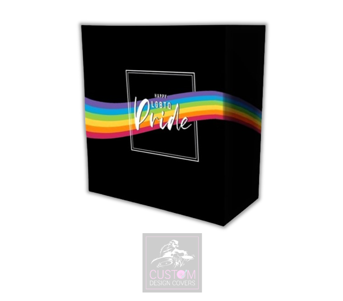 Pride Lycra DJ Booth Covers