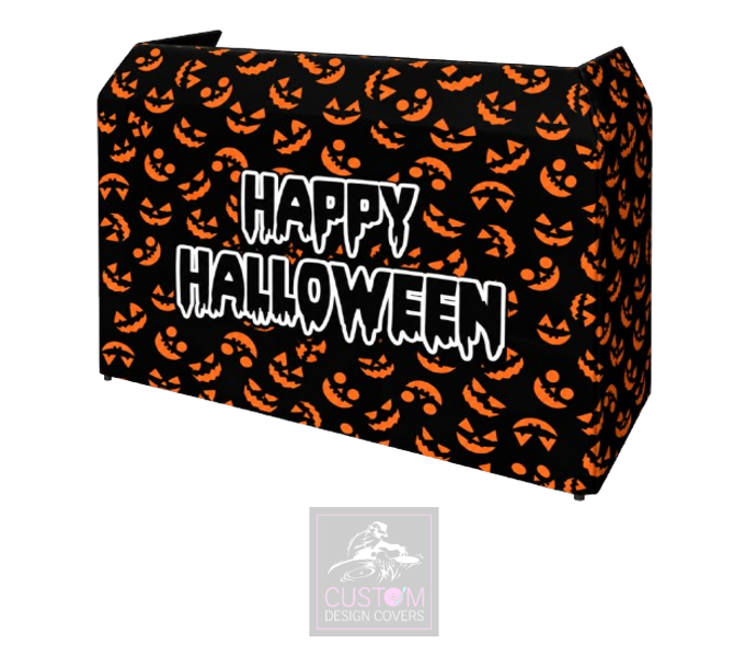 Pumpkin Happy Halloween Lycra DJ Covers (PACKAGE BUNDLE)