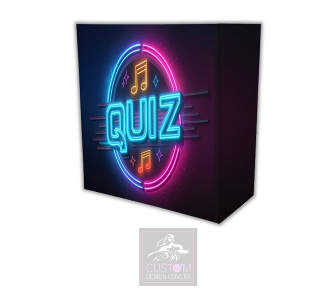 Quiz Lycra DJ Booth Covers