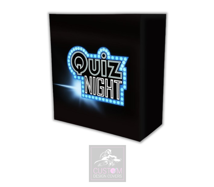 Quiz Night Lycra DJ Booth Cover