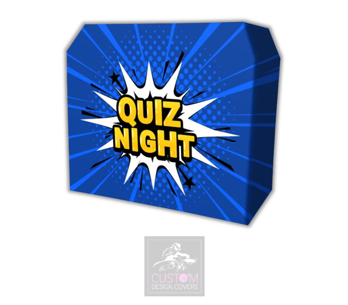 Quiz Night Lycra DJ Booth Cover