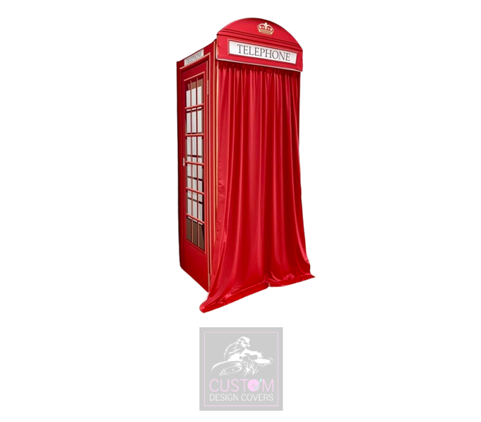 Red Audio Guest Book Telephone Booth