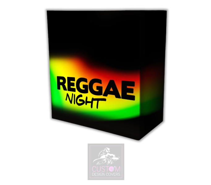 Reggae Night Lycra DJ Booth Cover