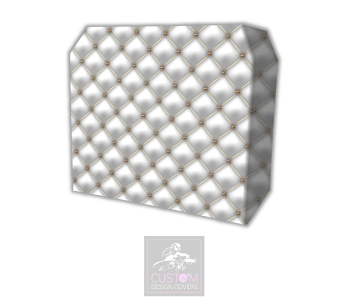 Royal Chesterfield Lycra DJ Booth Cover (PACKAGE BUNDLE)