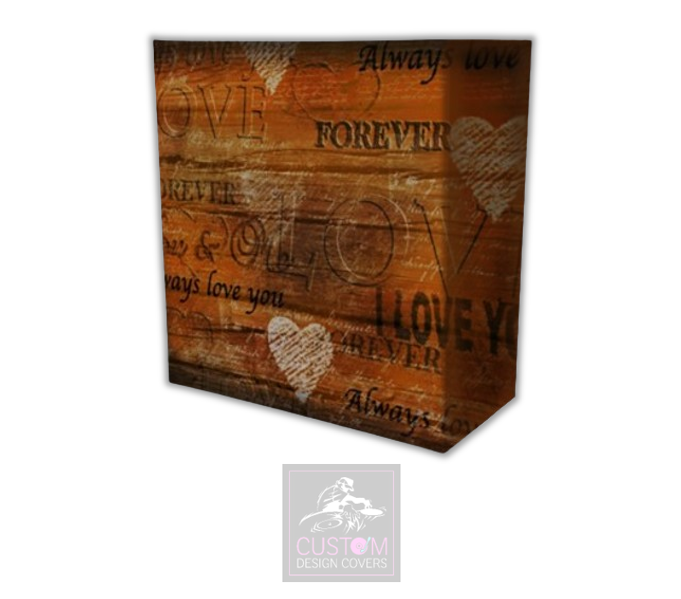 Rustic Forever Lycra DJ Booth Cover