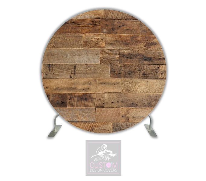 Rustic Full Circle Pillowcase Backdrop Cover