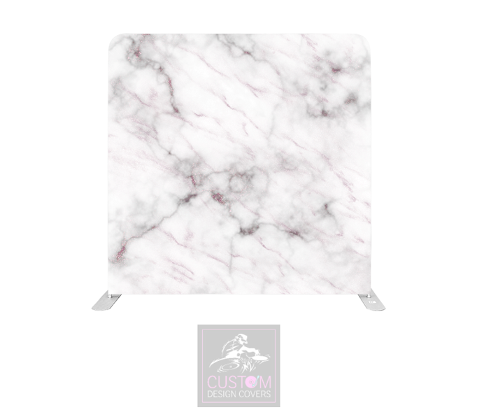 Marble Effect Lycra Pillowcase Backdrop Cover (DOUBLE SIDED)