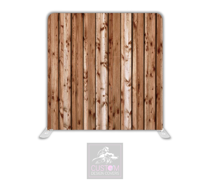 Rustic Lycra Pillowcase Backdrop Cover (DOUBLE SIDED)