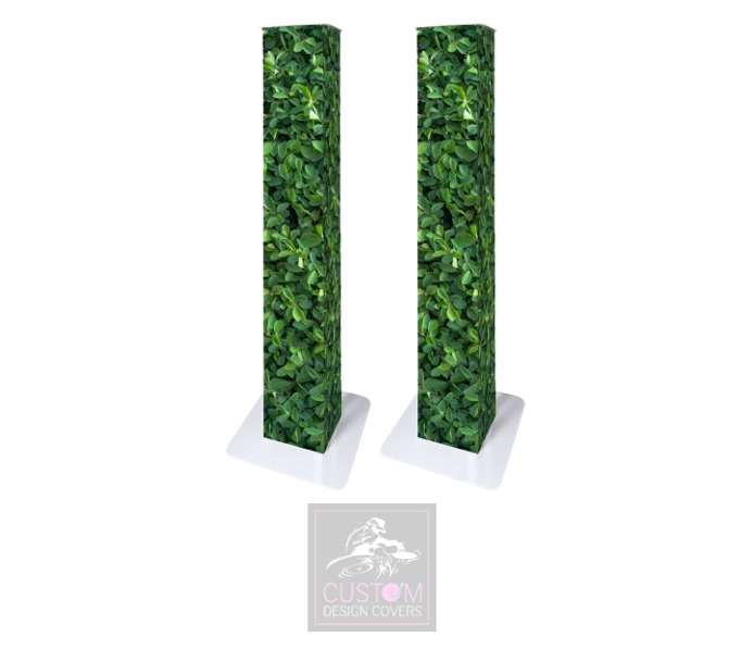 SPIRAEA LEAVES LYCRA PODIUM COVERS (PAIR)