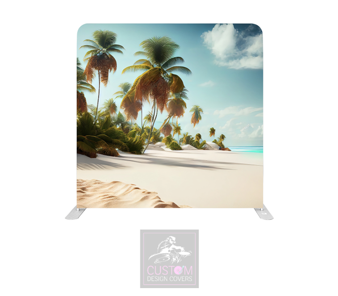 Coconut Lycra Pillowcase Backdrop Cover (DOUBLE SIDED)