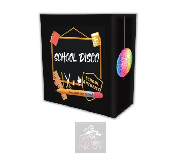 School Disco Lycra DJ Booth Cover