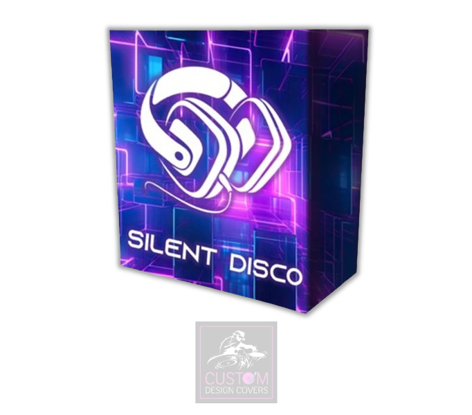 Silent Disco Lycra DJ Booth Cover