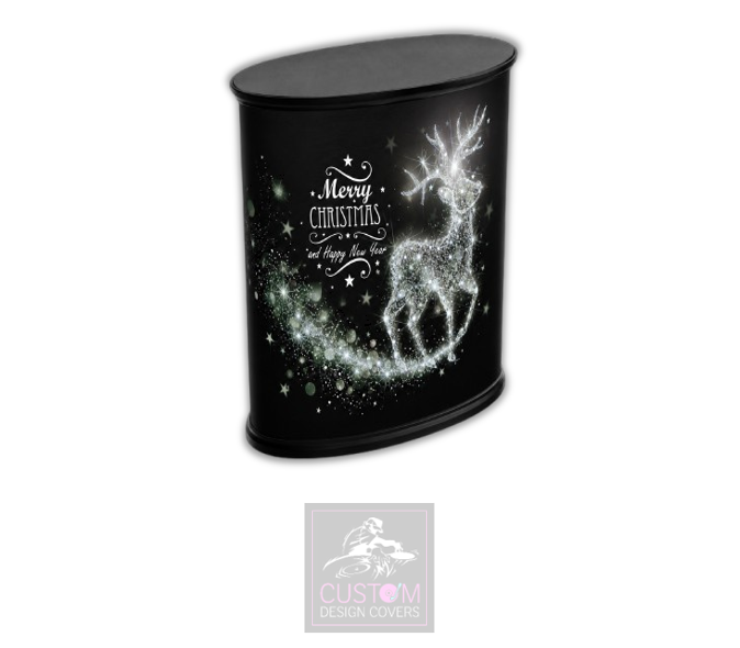 Christmas Silver Reindeer Pop Up Counter