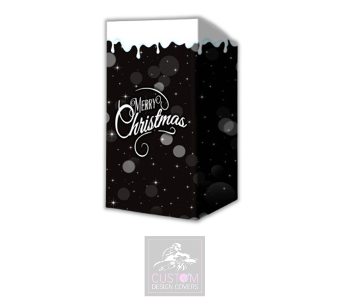 Merry Christmas Lycra DJ Booth Cover