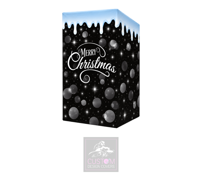 Merry Christmas Lycra DJ Booth Cover