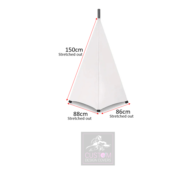 Autumn Lycra Speaker Stand Covers