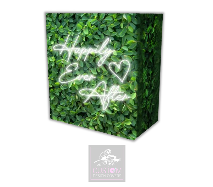 Spiraea Leaves Happily Ever After Lycra DJ Booth Cover