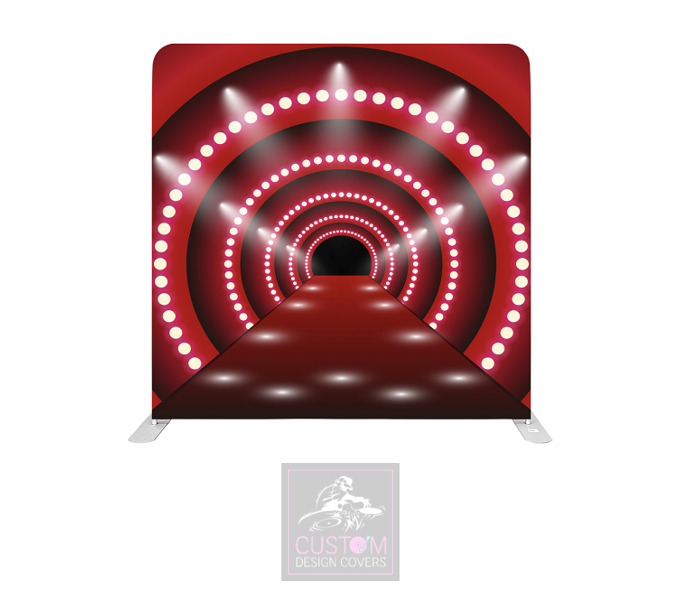 Animated Red Carpet Lycra Pillowcase Backdrop Cover