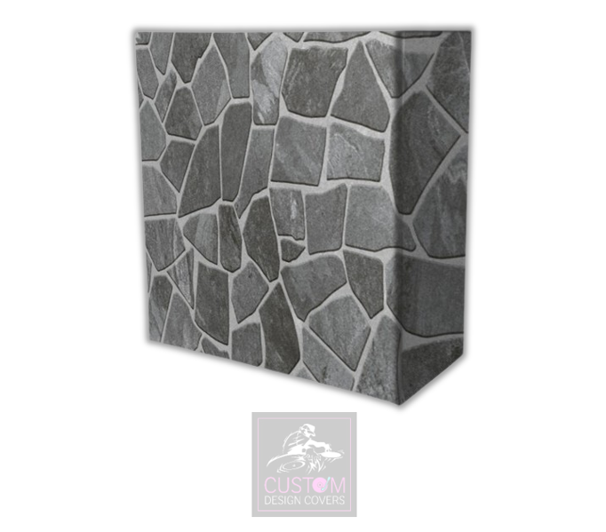 The Crazy Paving Wall Lycra DJ Booth Covers
