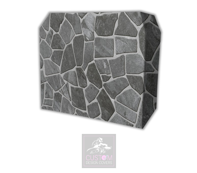 The Crazy Paving Wall Lycra DJ Booth Covers