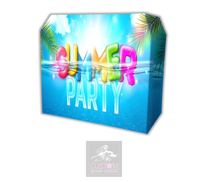 Summer Party Lycra DJ Booth Cover