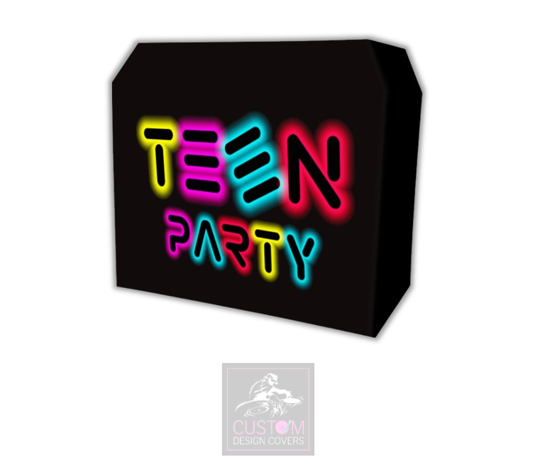 Teen Party Lycra DJ Booth Cover