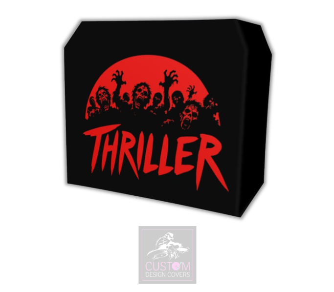 Halloween Thriller Lycra DJ Booth Cover
