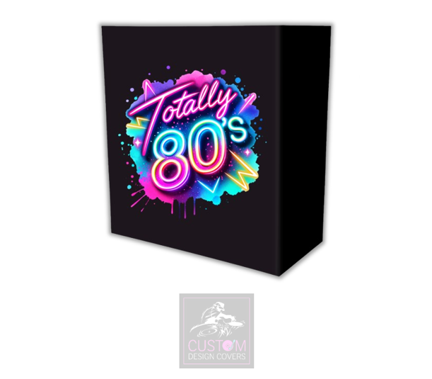 Totally 80's Lycra DJ Booth Cover