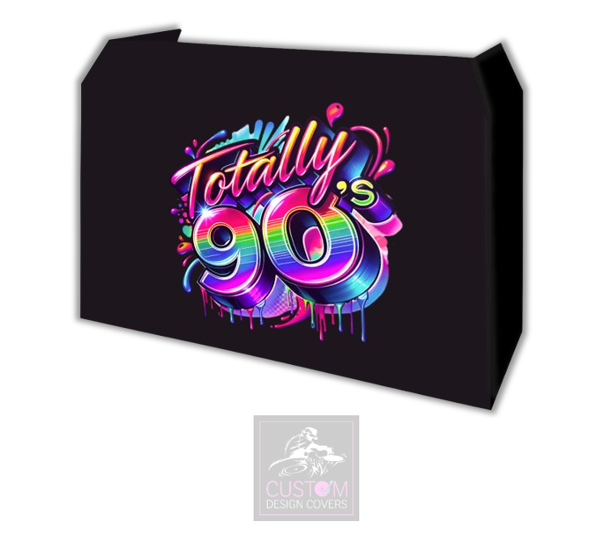 Totally 90's Lycra DJ Booth Cover