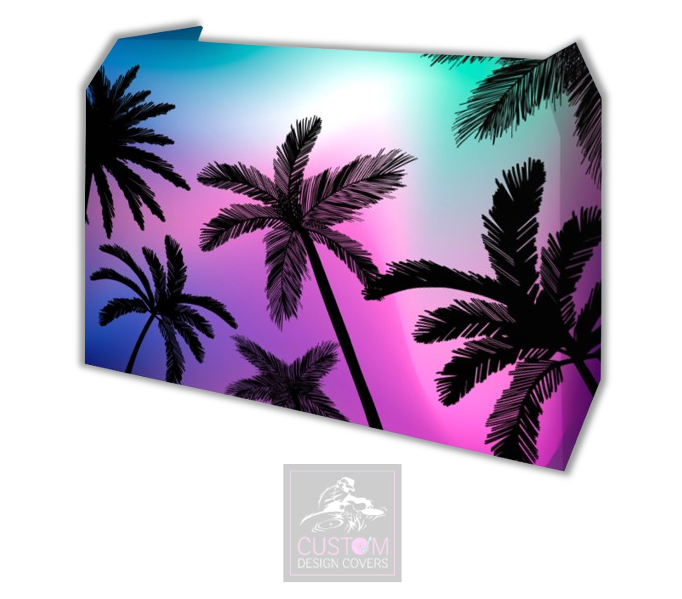 Tropics Vibes Lycra DJ Booth Cover