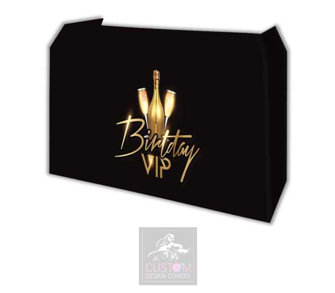 The VIP Birthday Lycra DJ Booth Cover