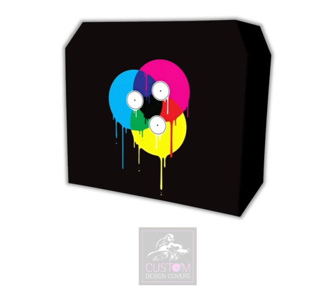 Vinyl Blend Lycra DJ Booth Cover