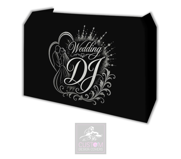 Wedding DJ Lycra DJ Booth Cover