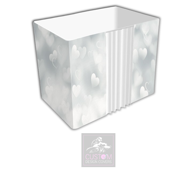 Wedding Hearts Photobooth Enclosure Cover